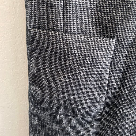 J Mclaughlin Womens Houndstooth Vest Blazer Wool Blend Size XS Sleeveless Long - Picture 5 of 11